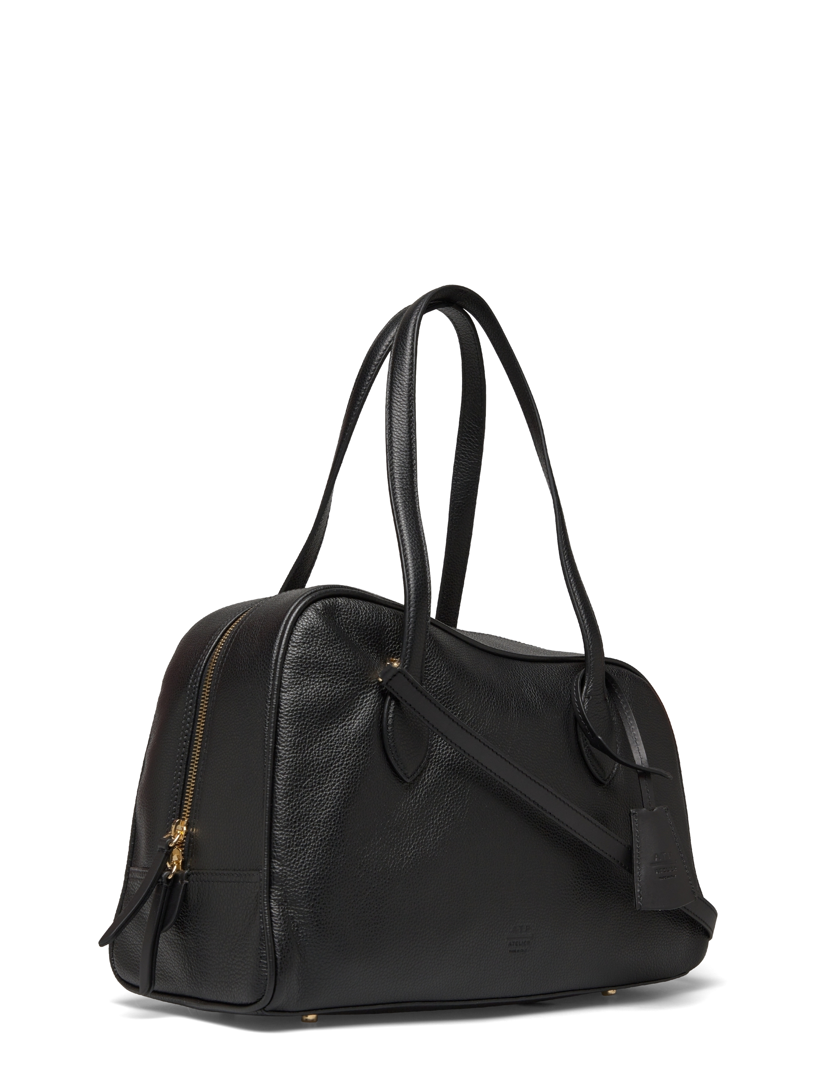 ATP Atelier - Noale Black Grained Calf - fashion trends - black - 3
