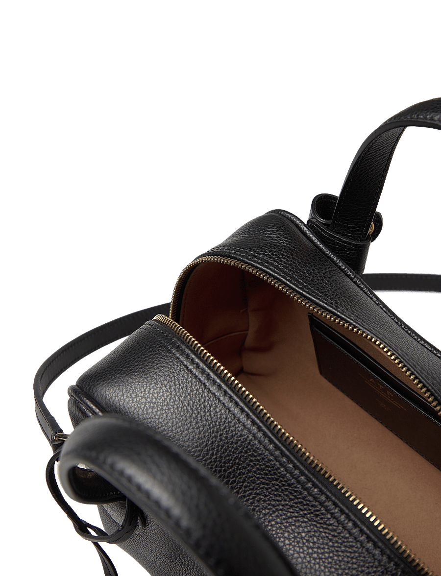 ATP Atelier - Ormelle Black Grained Calf - moetrendid - black - 5