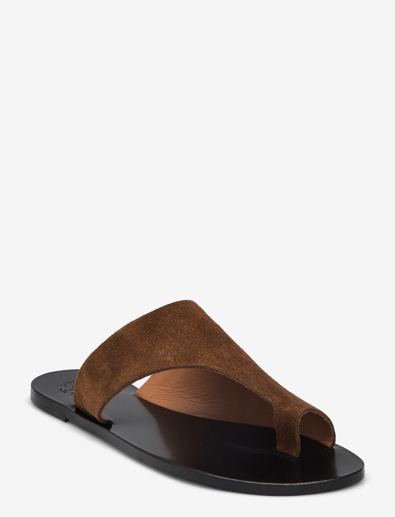 ATP Atelier - Rosa Cannella Suede - platta sandaler - cannella - 0