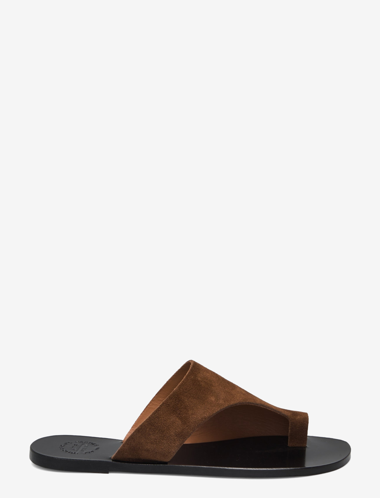 ATP Atelier - Rosa Cannella Suede - platta sandaler - cannella - 1