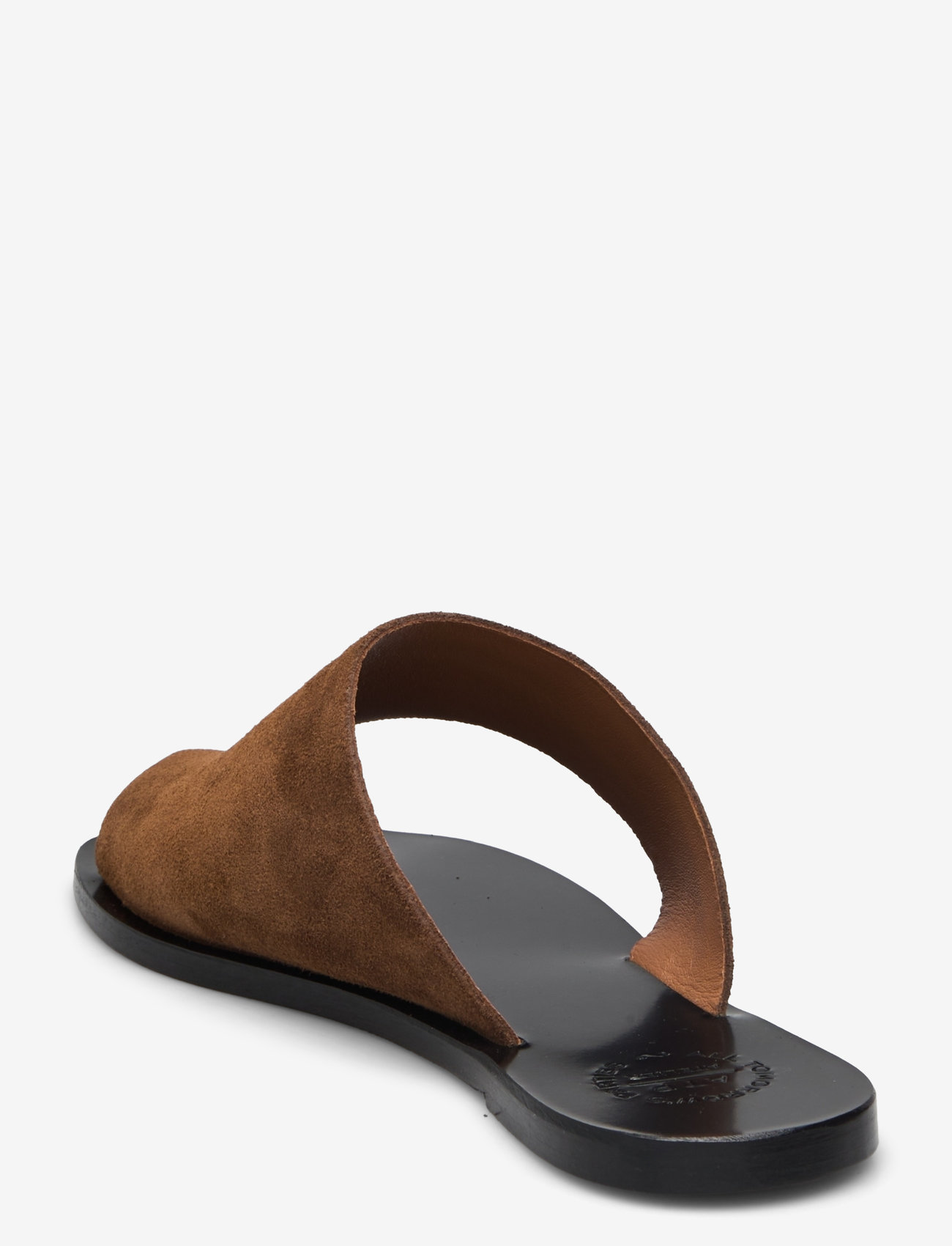 ATP Atelier - Rosa Cannella Suede - platta sandaler - cannella - 2
