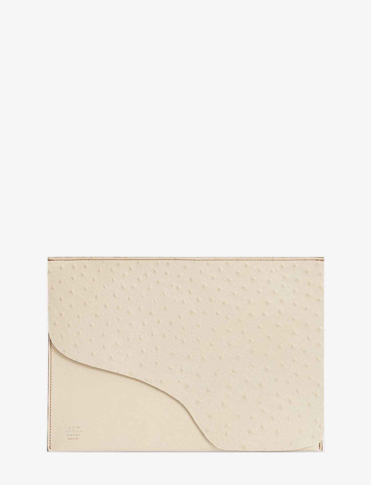 ATP Atelier - Sardegna Media Linen Printed Ostrich/Vacchetta - linen - 0