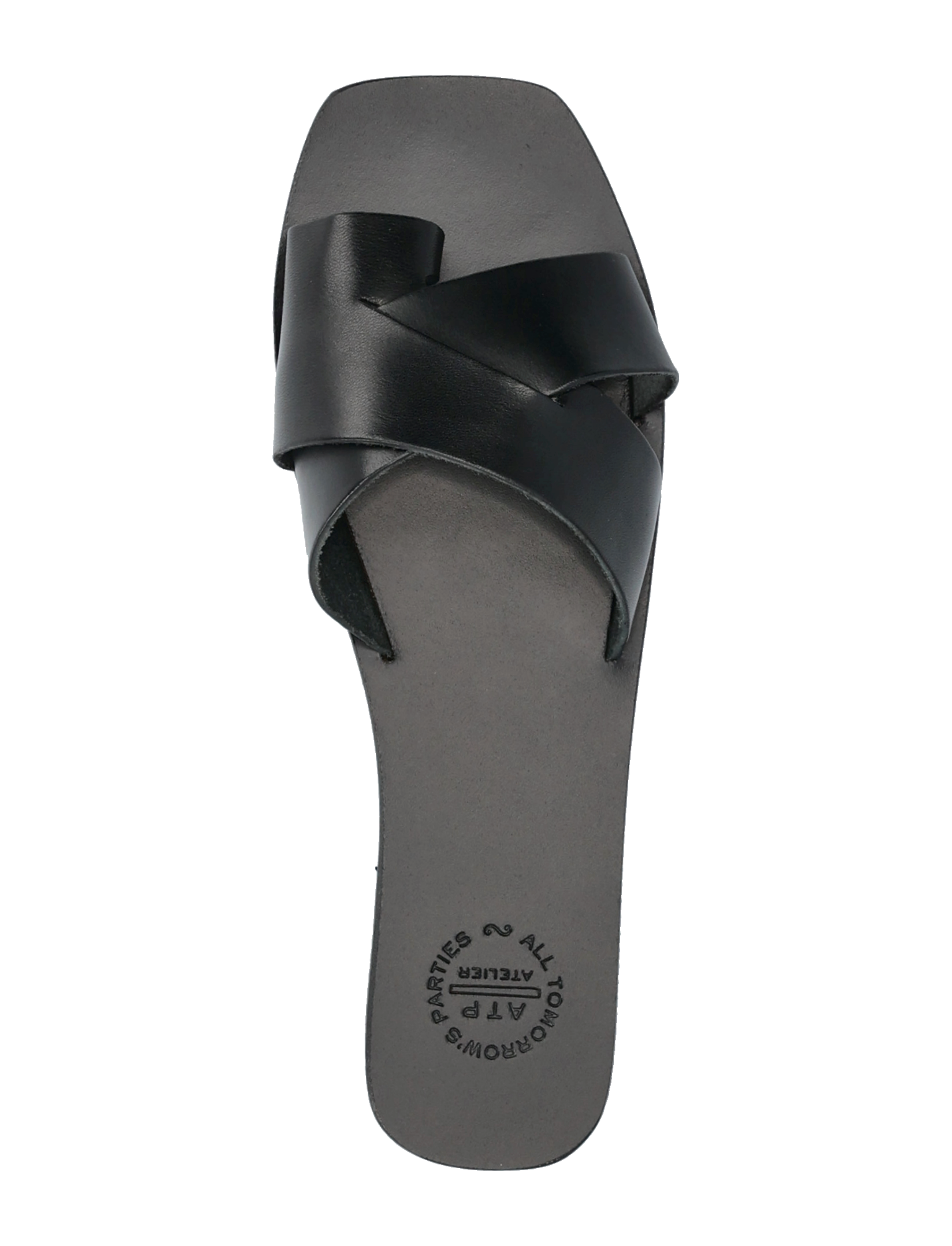ATP Atelier - Fonte Black Vacchetta - platta sandaler - black - 3