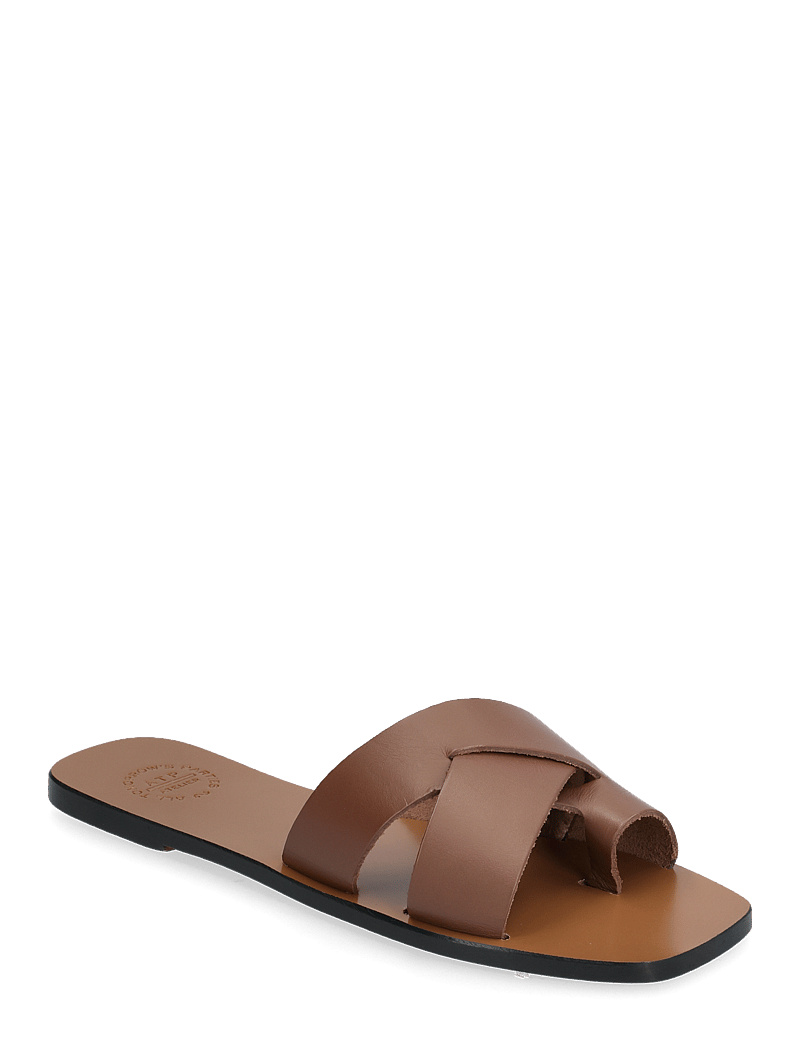 ATP Atelier - Fonte Cannella Vacchetta - flat sandals - cannella - 0