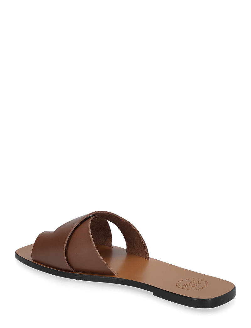 ATP Atelier - Fonte Cannella Vacchetta - flat sandals - cannella - 2