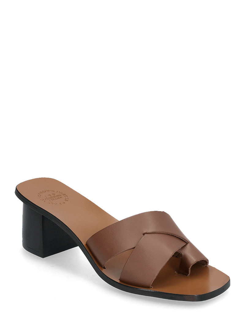 ATP Atelier - Arcole Cannella Vacchetta - mules med klack - cannella - 0