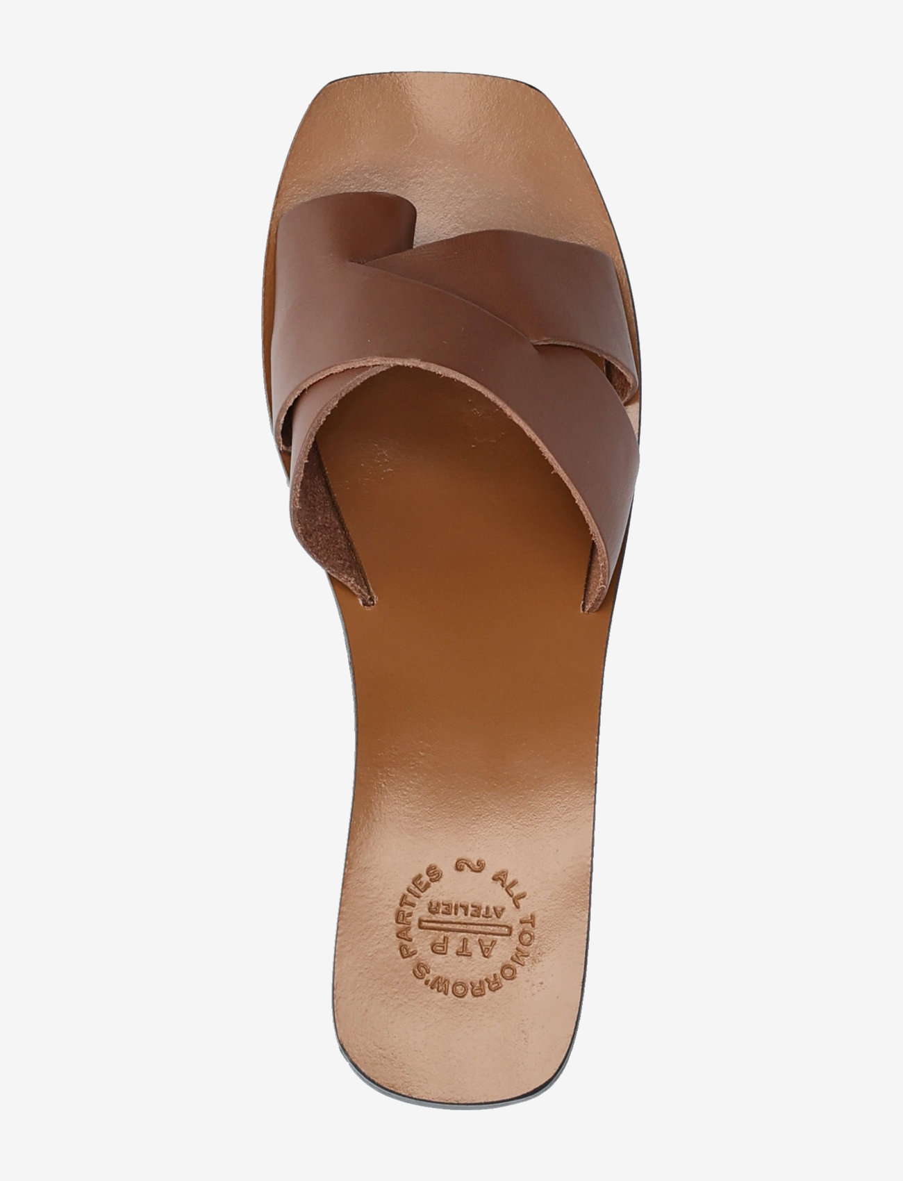 ATP Atelier - Arcole Cannella Vacchetta - mules med klack - cannella - 3