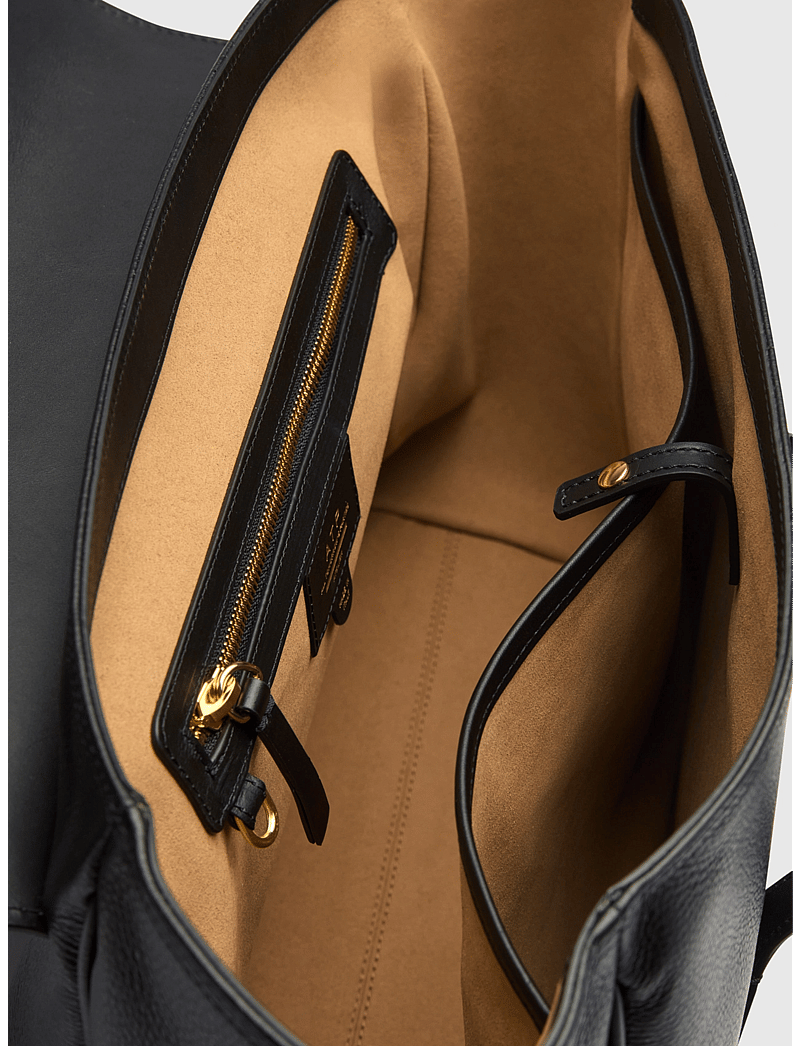 ATP Atelier - Merlara Black Grained Calf/Vacchetta - black - 3
