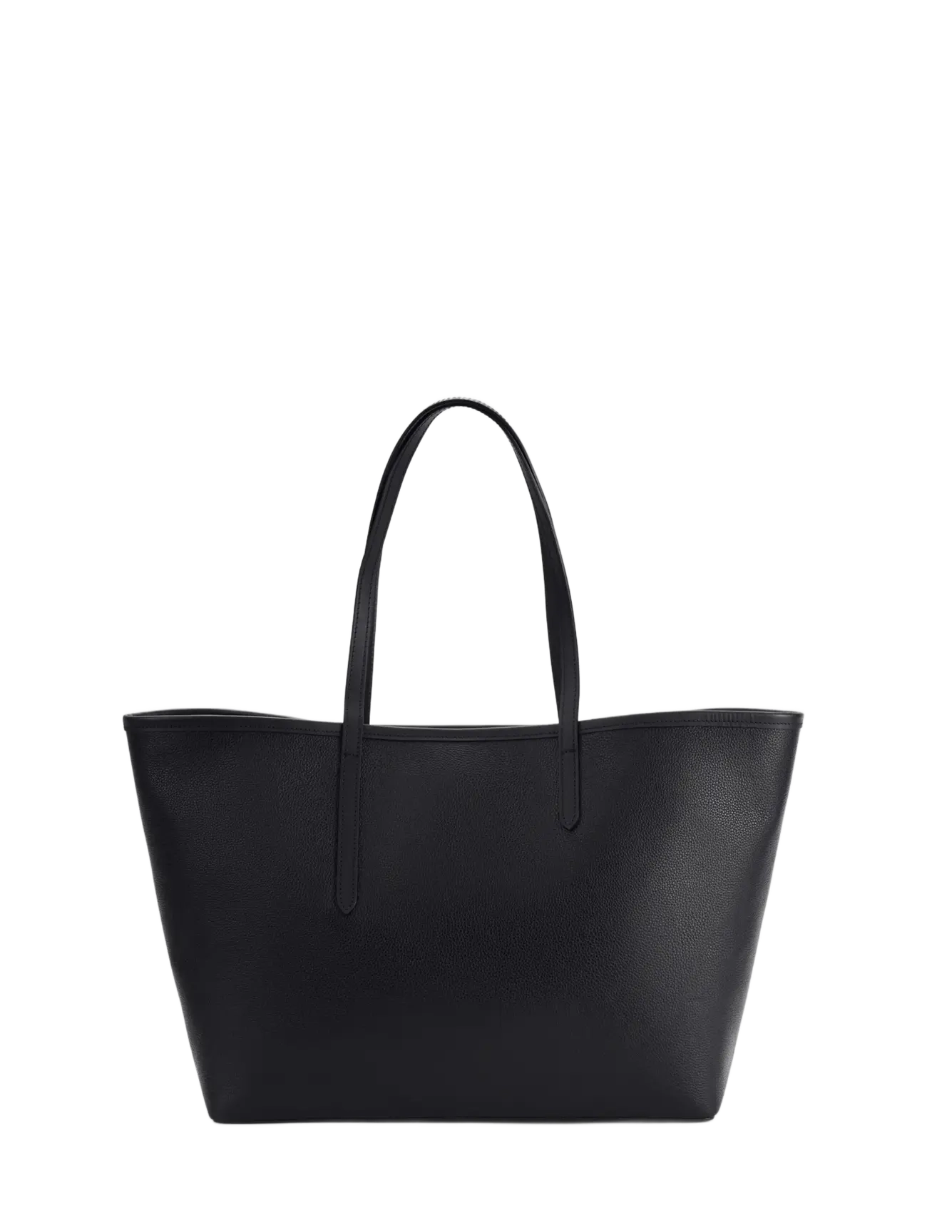 ATP Atelier - Eraclea Black Grained Calf/Vacchetta - shoppers - black - 2