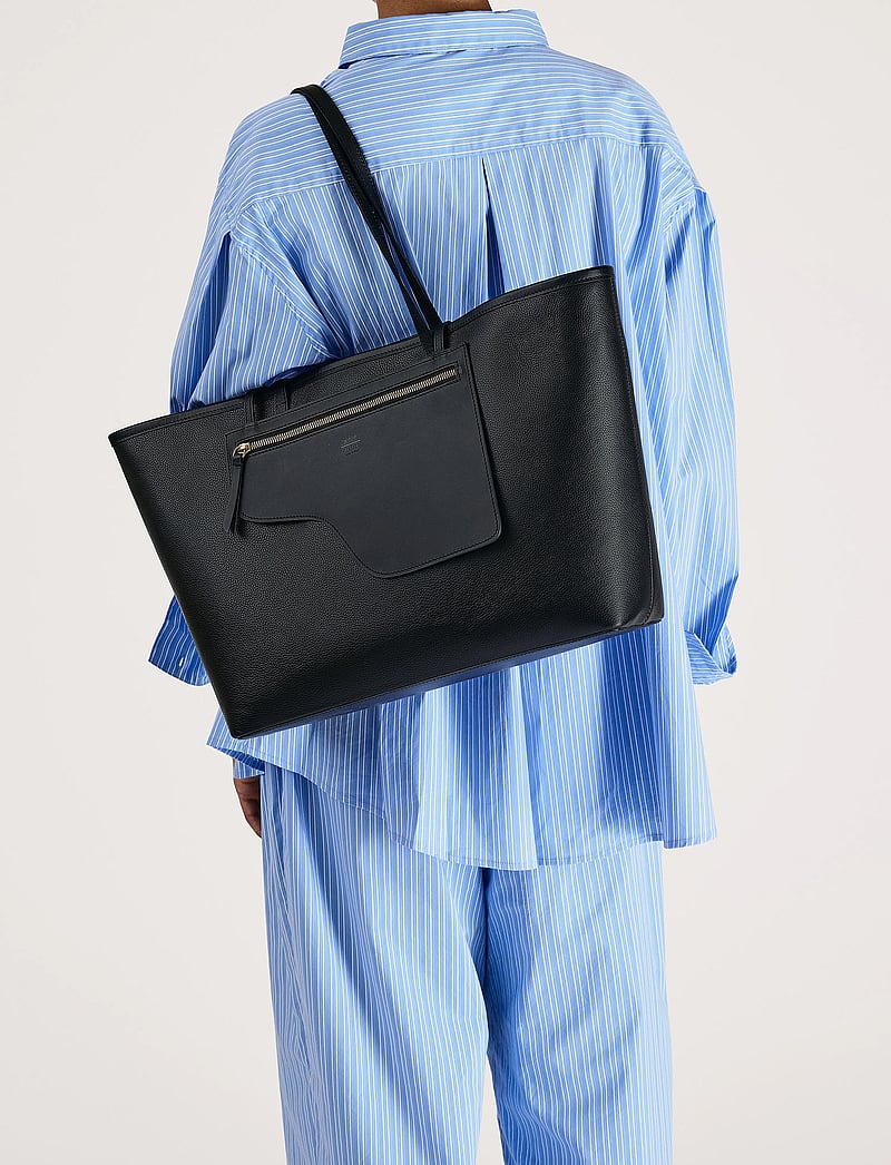 ATP Atelier - Eraclea Black Grained Calf/Vacchetta - shopperki - black - 0