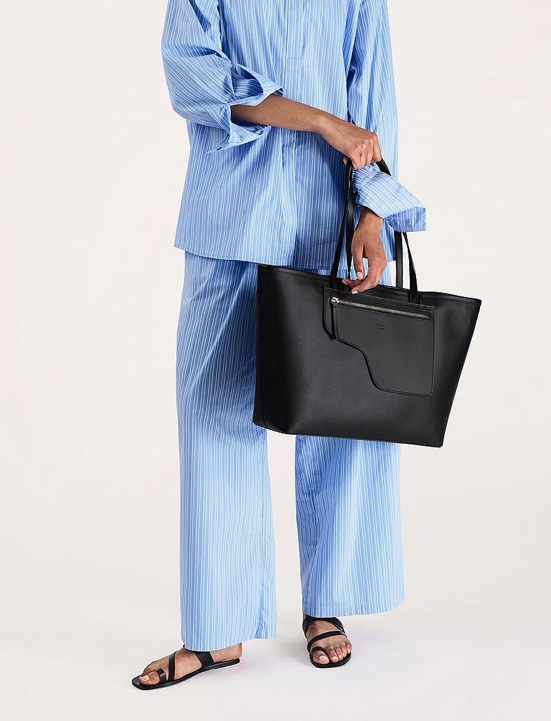 ATP Atelier - Eraclea Black Grained Calf/Vacchetta - shopperki - black - 4