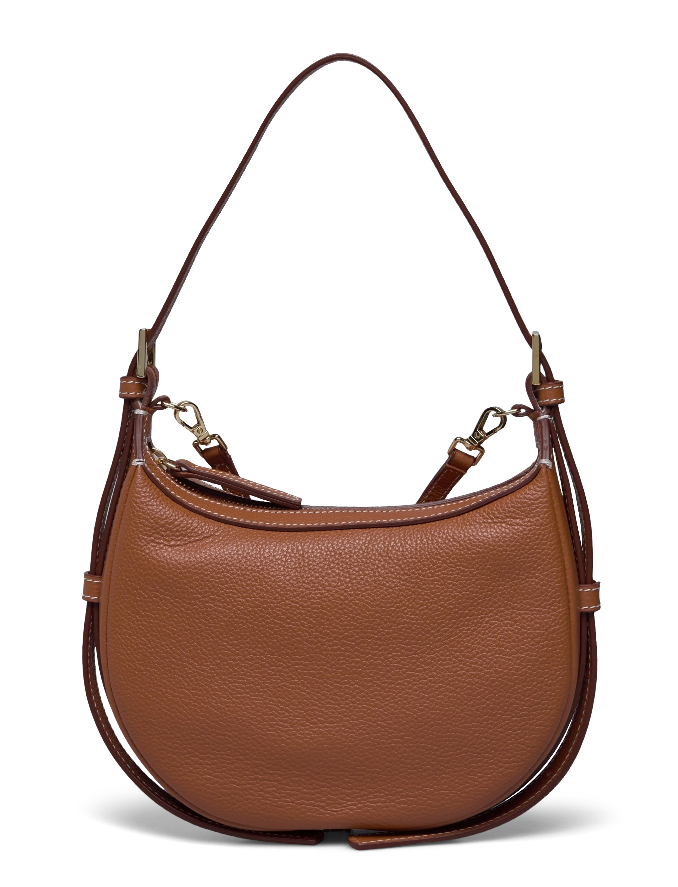 ATP Atelier - Silea Brandy/Contrast Stitch Grained Calf - brandy/contrast stitch - 2