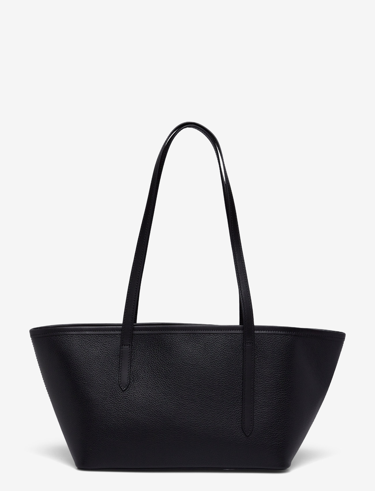 ATP Atelier - Gaiba Black Grained Calf/Vacchetta - shoppingväskor - black - 1