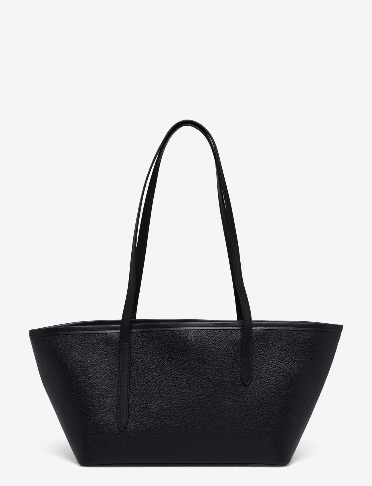 ATP Atelier - Gaiba Black Grained Calf/Vacchetta - shoppingväskor - black - 2