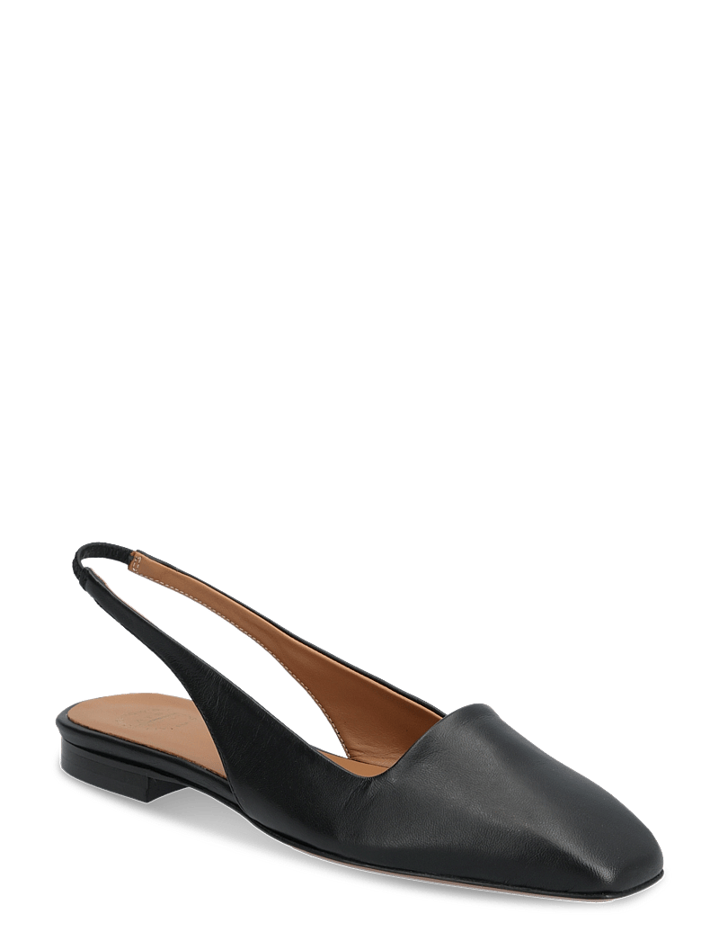 ATP Atelier - Plesio Black Nappa - madalad slingback-kingad - black - 1