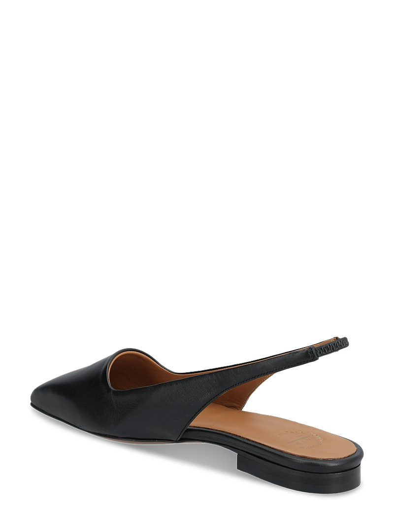 ATP Atelier - Plesio Black Nappa - madalad slingback-kingad - black - 3