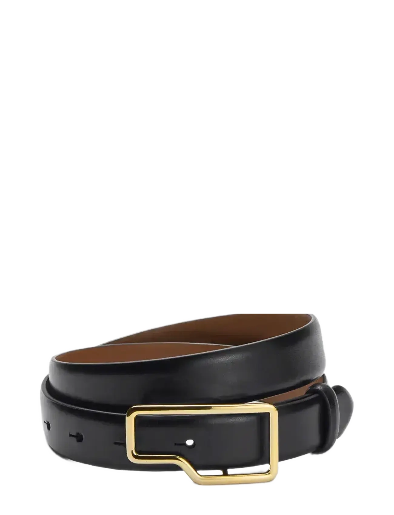 ATP Atelier Cernobbio Black Calf, 105, Black, Tilbehør > Bælter, Dame