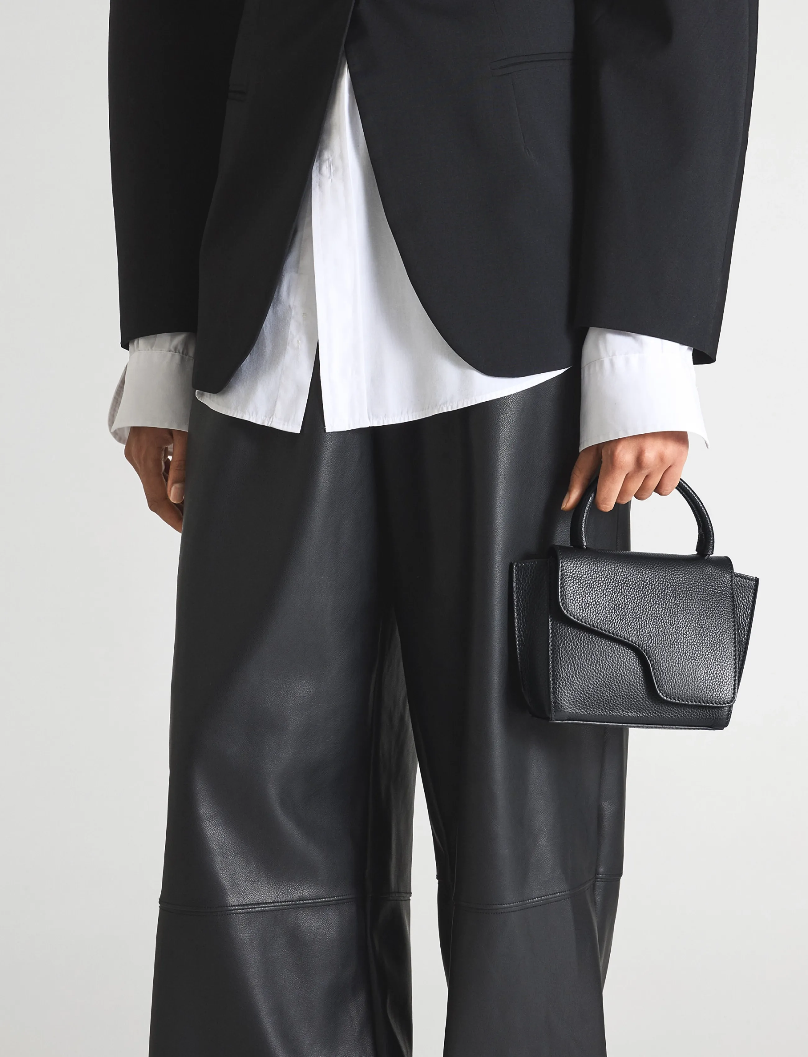 Montalcino Black Grained Calf