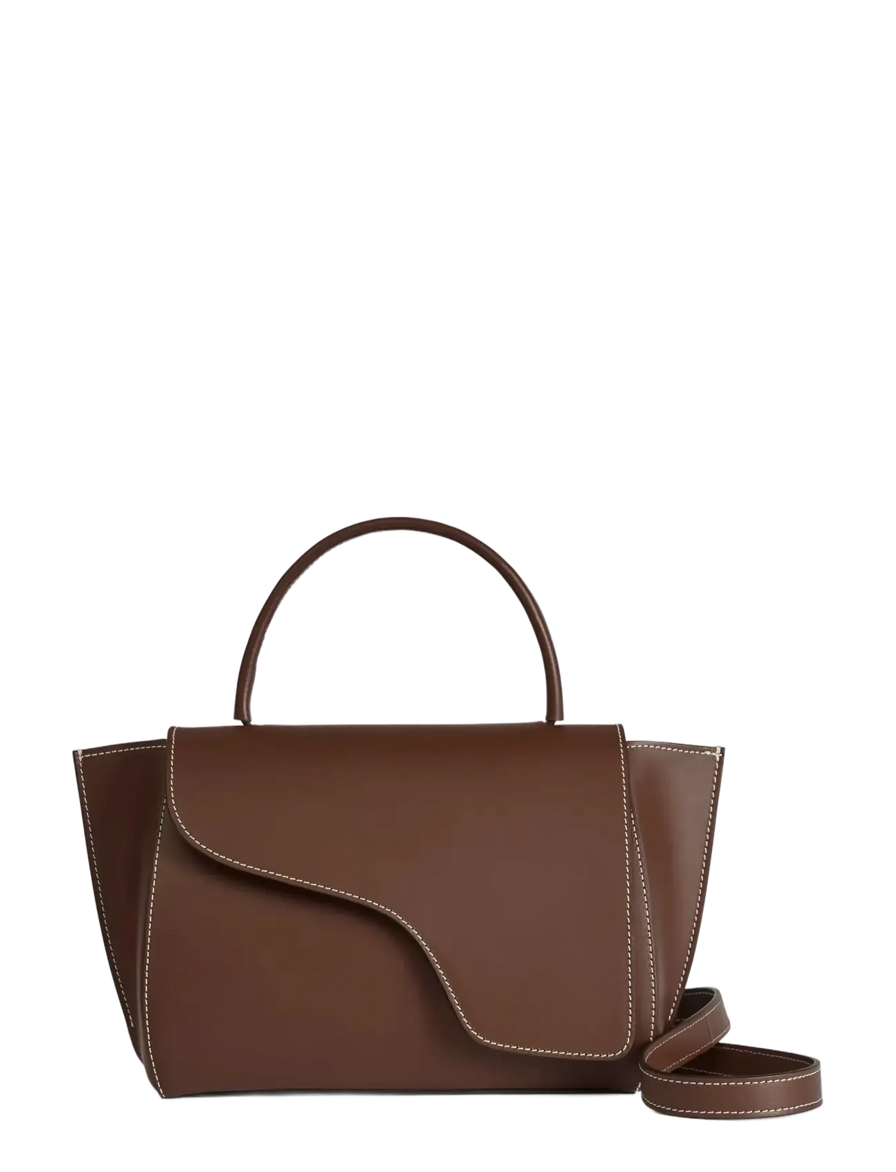 ATP ATELIER Arezzo Cannella/Contrast Stitch Vacchetta Braun - One Size - Damen