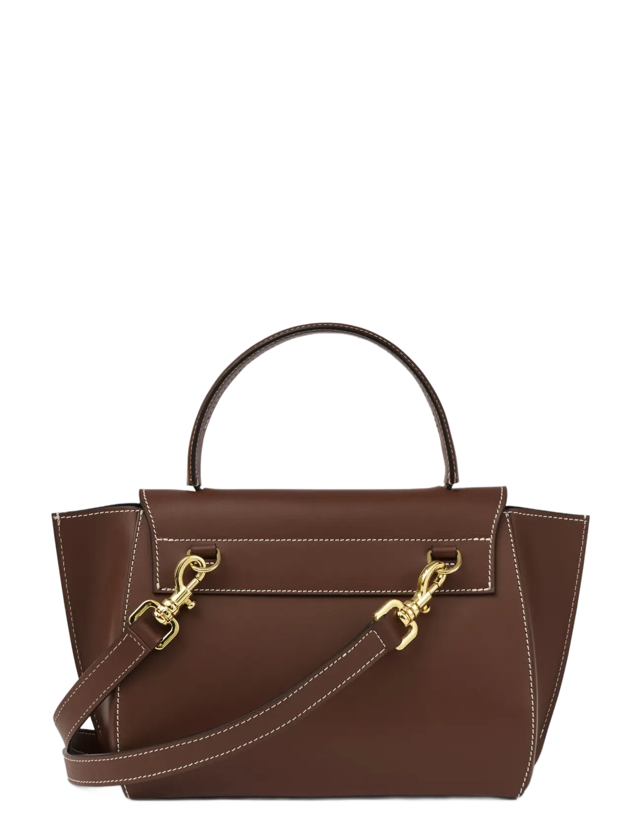 ATP Atelier - Arezzo Cannella/Contrast Stitch Vacchetta - shoulder bags - cannella/contrast stitch - 2