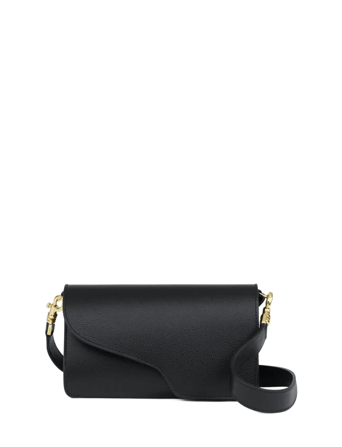 ATP Atelier Assisi Black Grained Calf - Väskor - BLACK / black