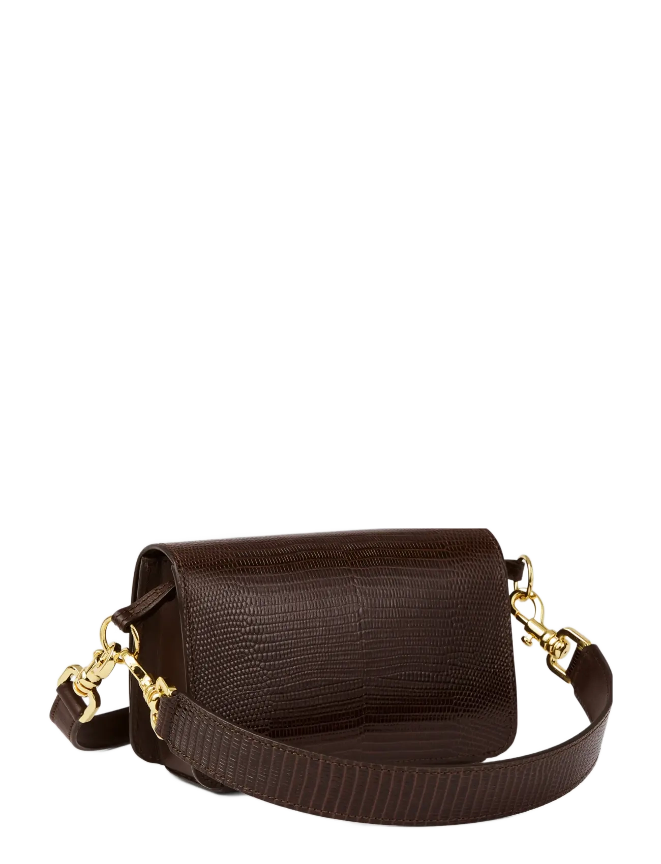 ATP Atelier - Corsina Walnut Printed Lizard/Vacchetta - sacs a main - walnut - 2