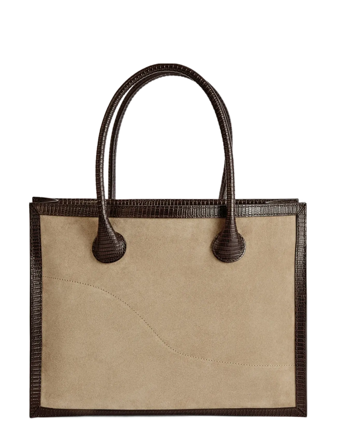 ATP Atelier - Montefalcione Avena/Walnut Suede/Printed Lizard - avena/walnut - 2