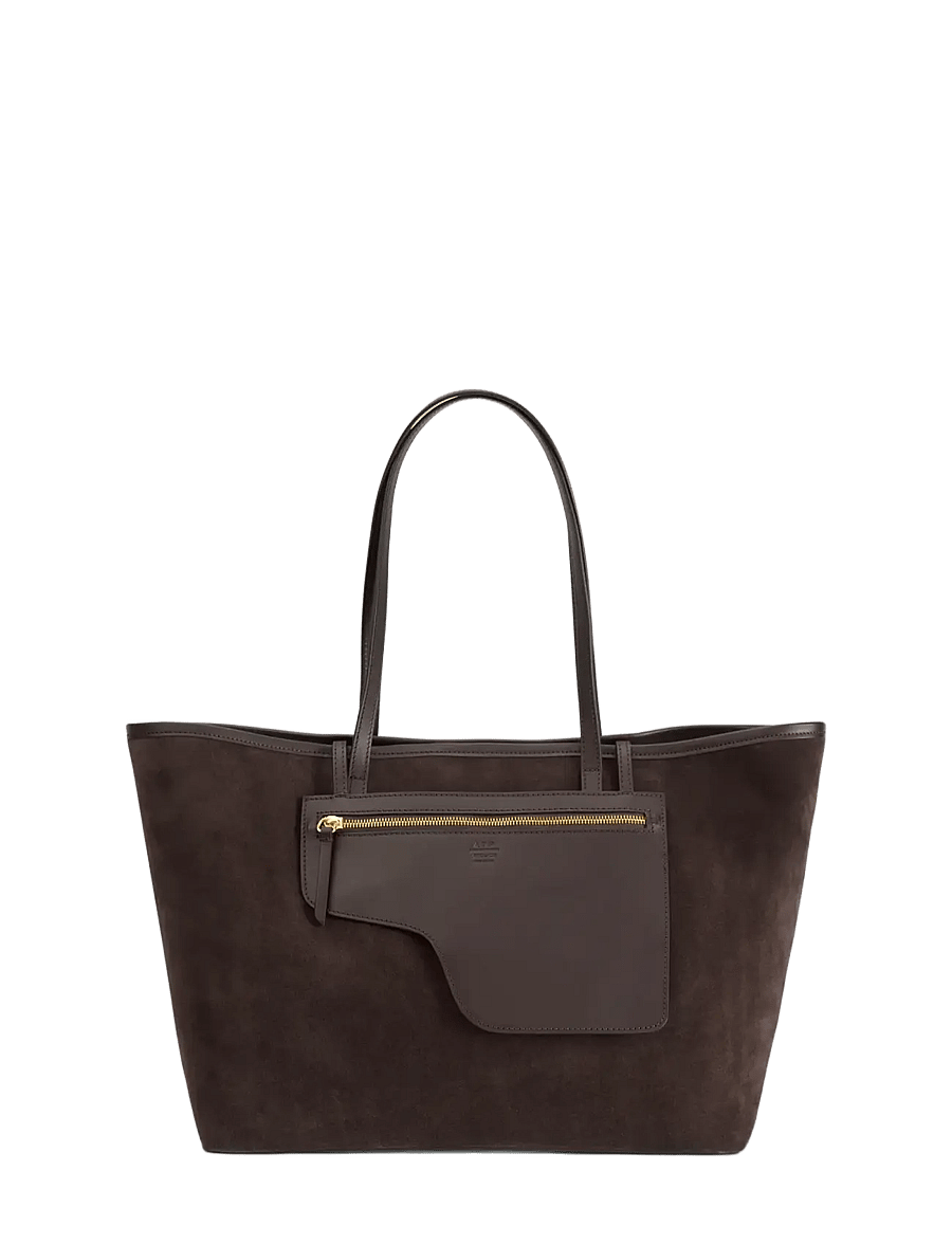 ATP Atelier - Eraclea Walnut Suede/Vacchetta - shoppere - walnut - 1