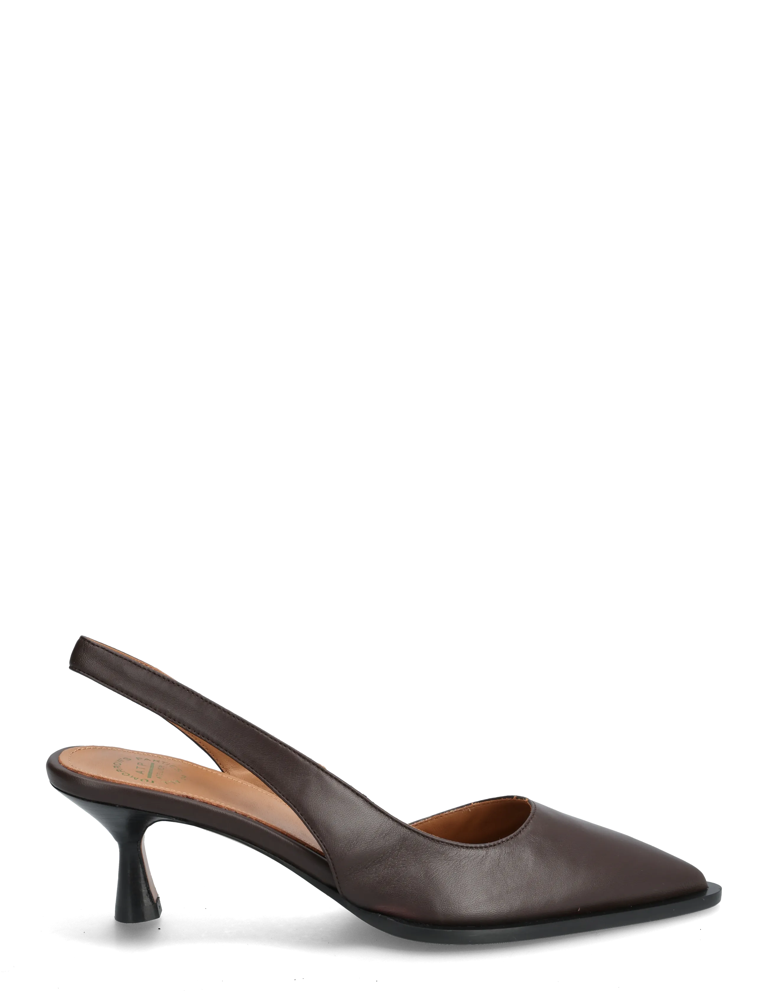 ATP Atelier - Desana Walnut Nappa - kontsaga slingback-kingad - walnut - 1