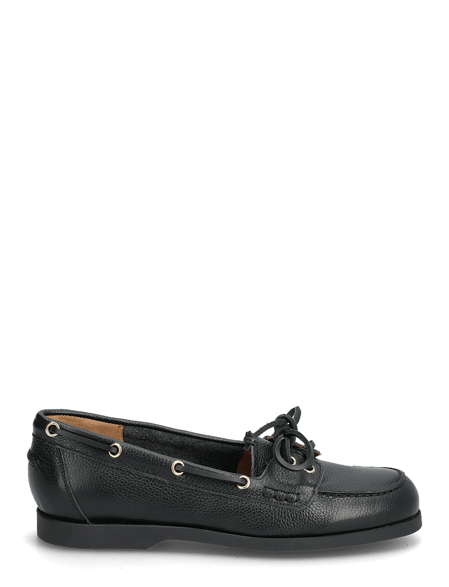ATP Atelier - Nesso Black Grained Calf - purjekingad - black - 1