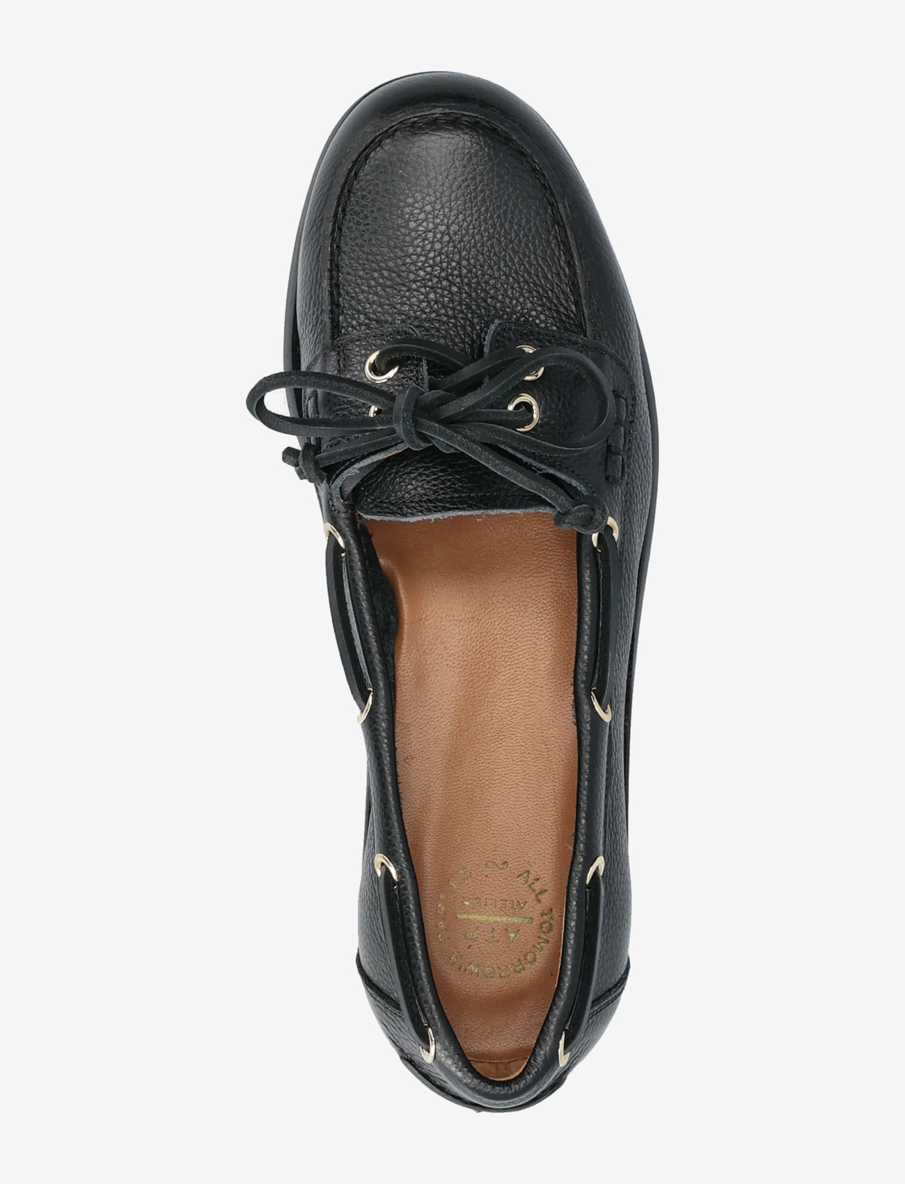 ATP Atelier - Nesso Black Grained Calf - purjekingad - black - 3