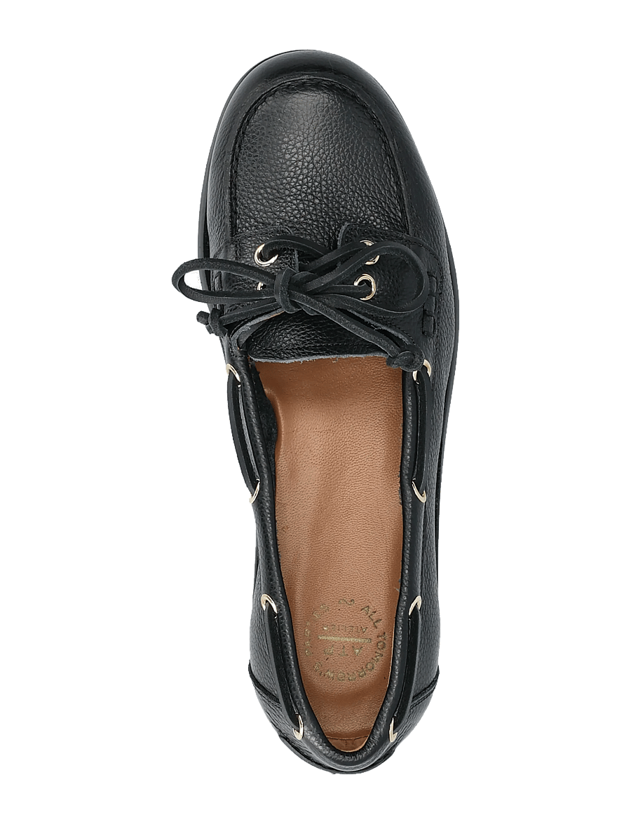 ATP Atelier - Nesso Black Grained Calf - purjekingad - black - 3