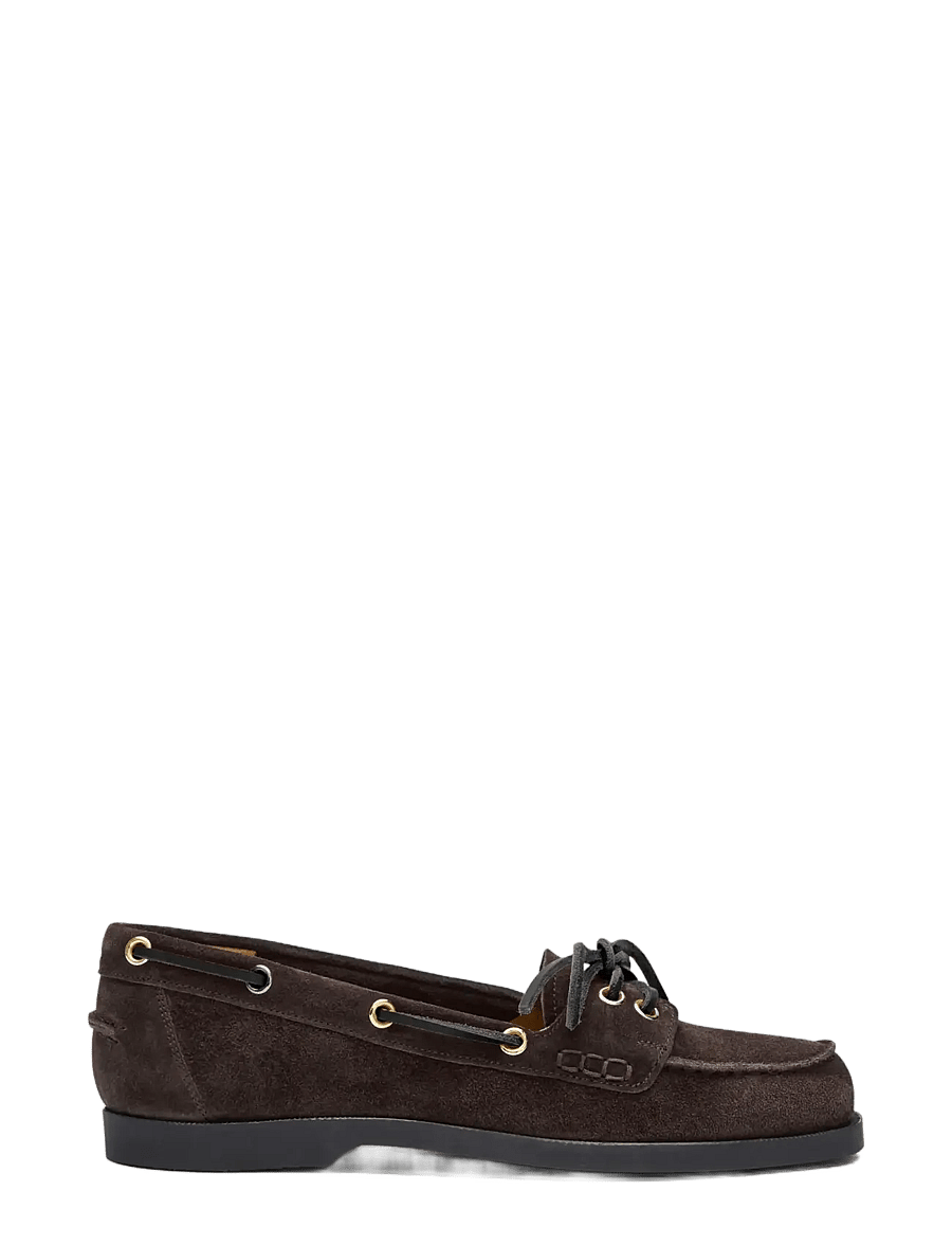 ATP Atelier - Nesso Walnut Suede - purjekingad - walnut - 1