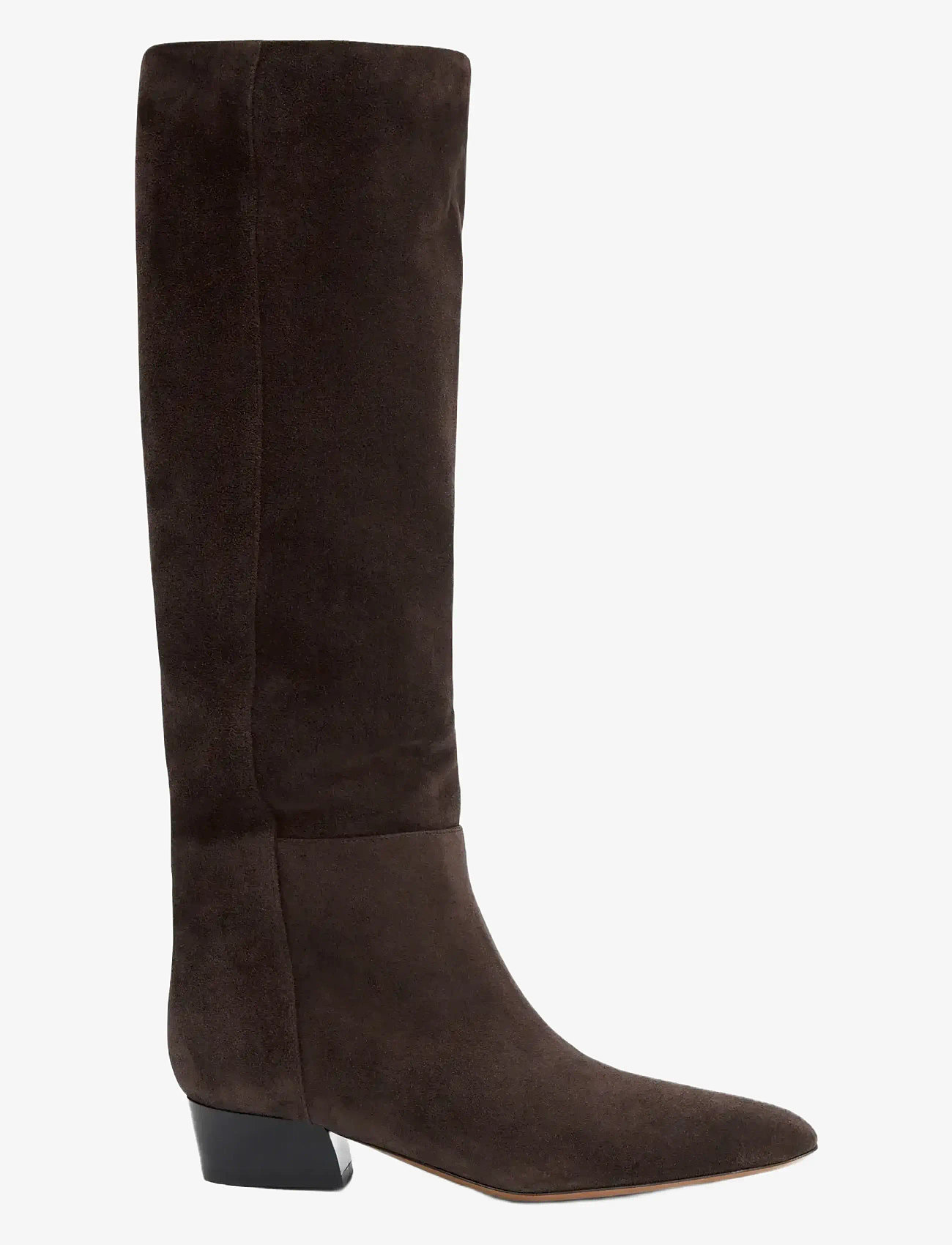 ATP Atelier - Erve Walnut Suede - knee high boots - walnut - 1
