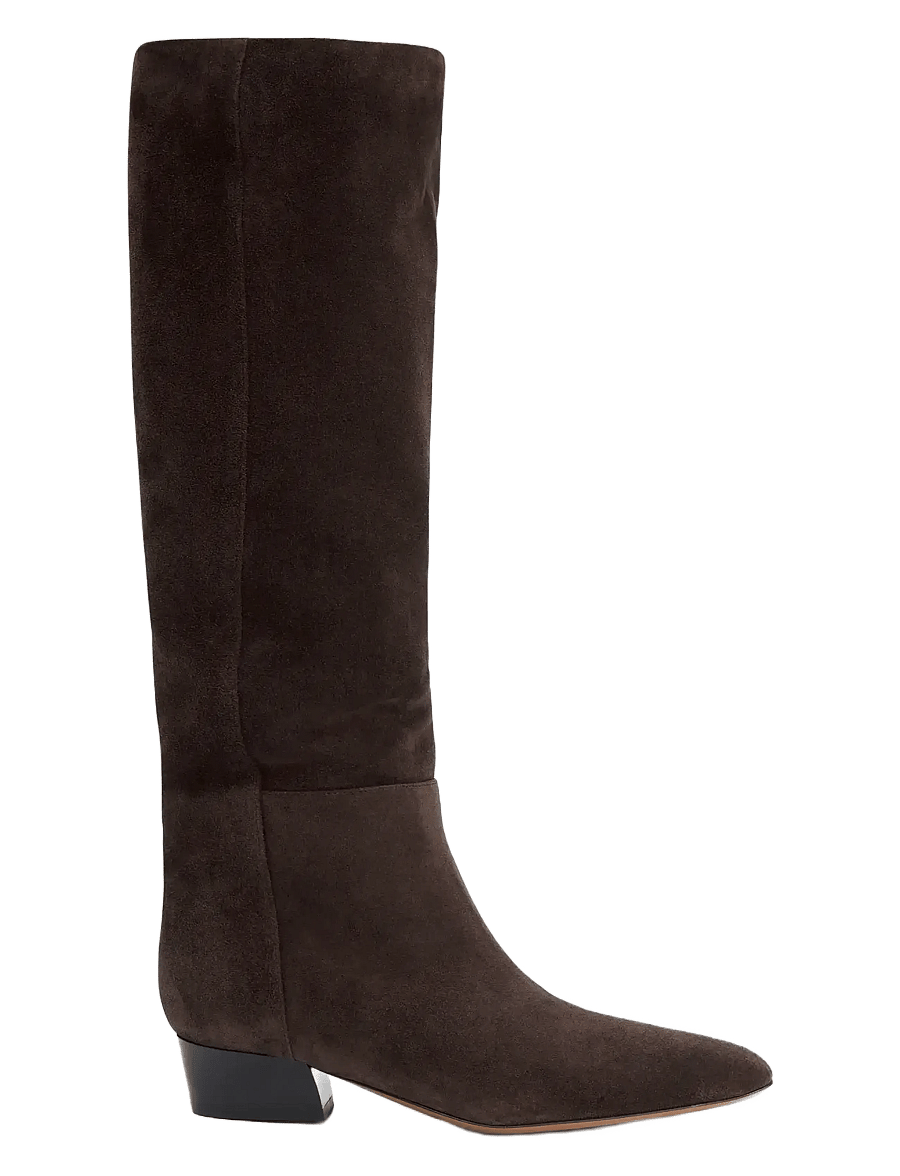 ATP Atelier - Erve Walnut Suede - knee high boots - walnut - 1