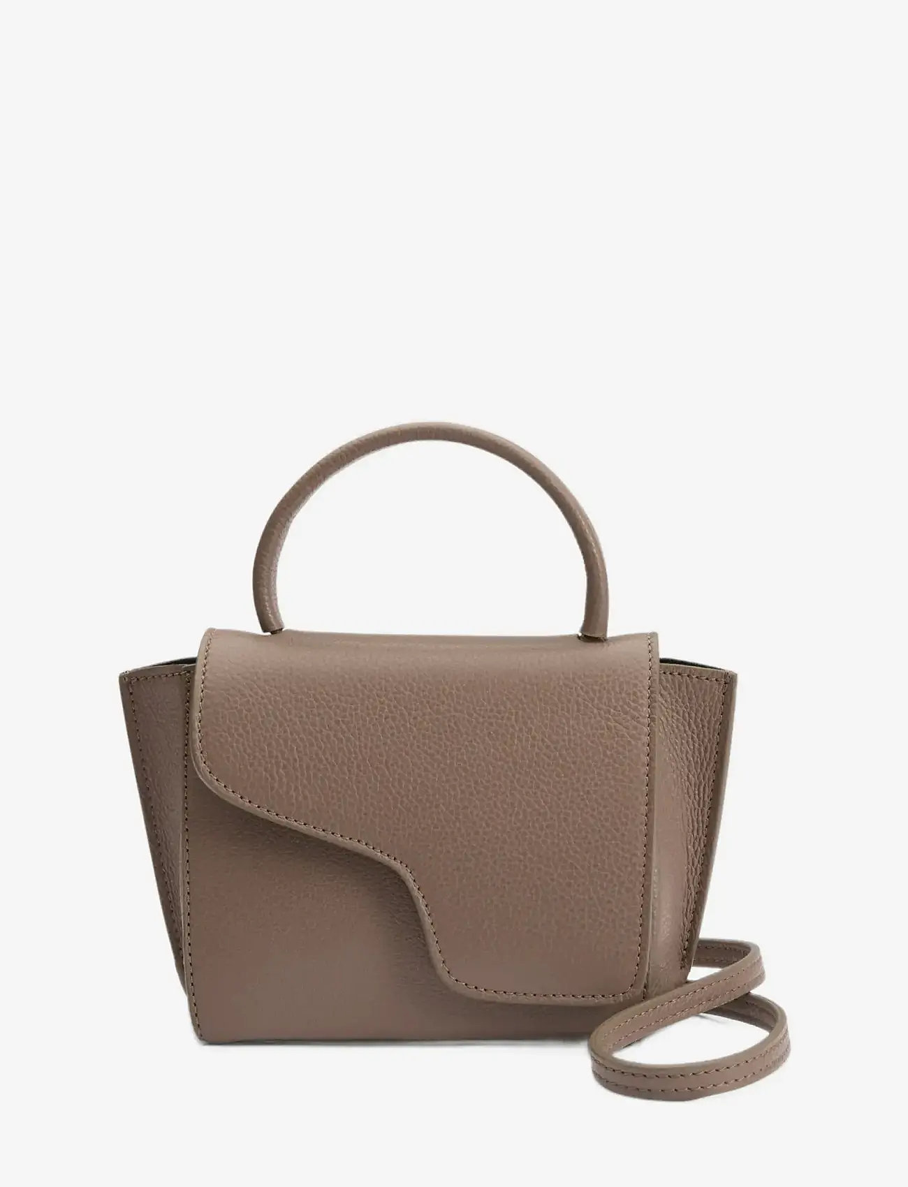 ATP Atelier - Montalcino Tahini Grained Calf - top handle tasker - tahini - 1