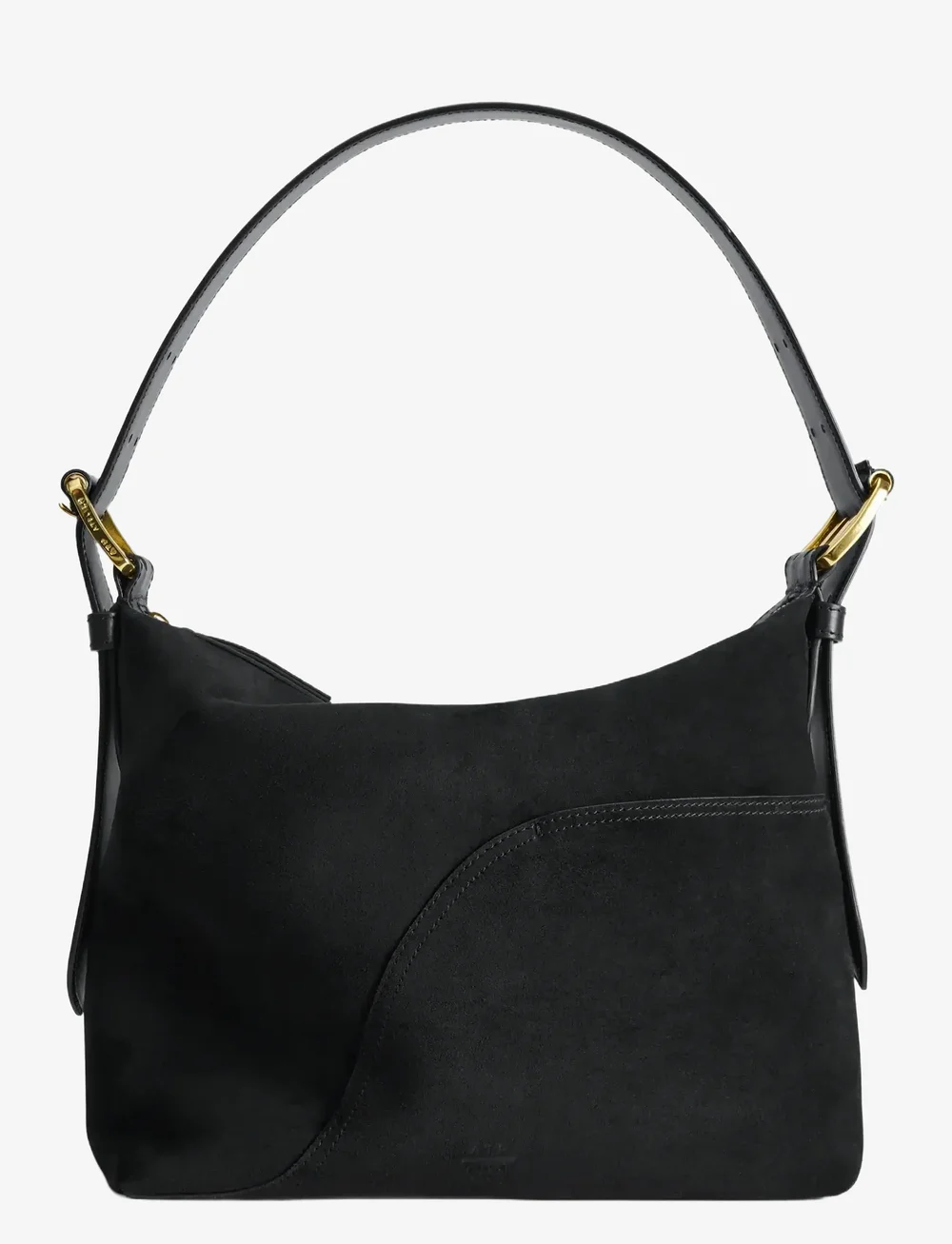 ATP Atelier - Bassanina Black Suede/Vacchetta - særlige begivenheder - black - 1