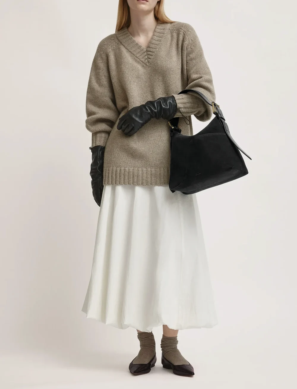 ATP Atelier - Bassanina Black Suede/Vacchetta - særlige begivenheder - black - 0