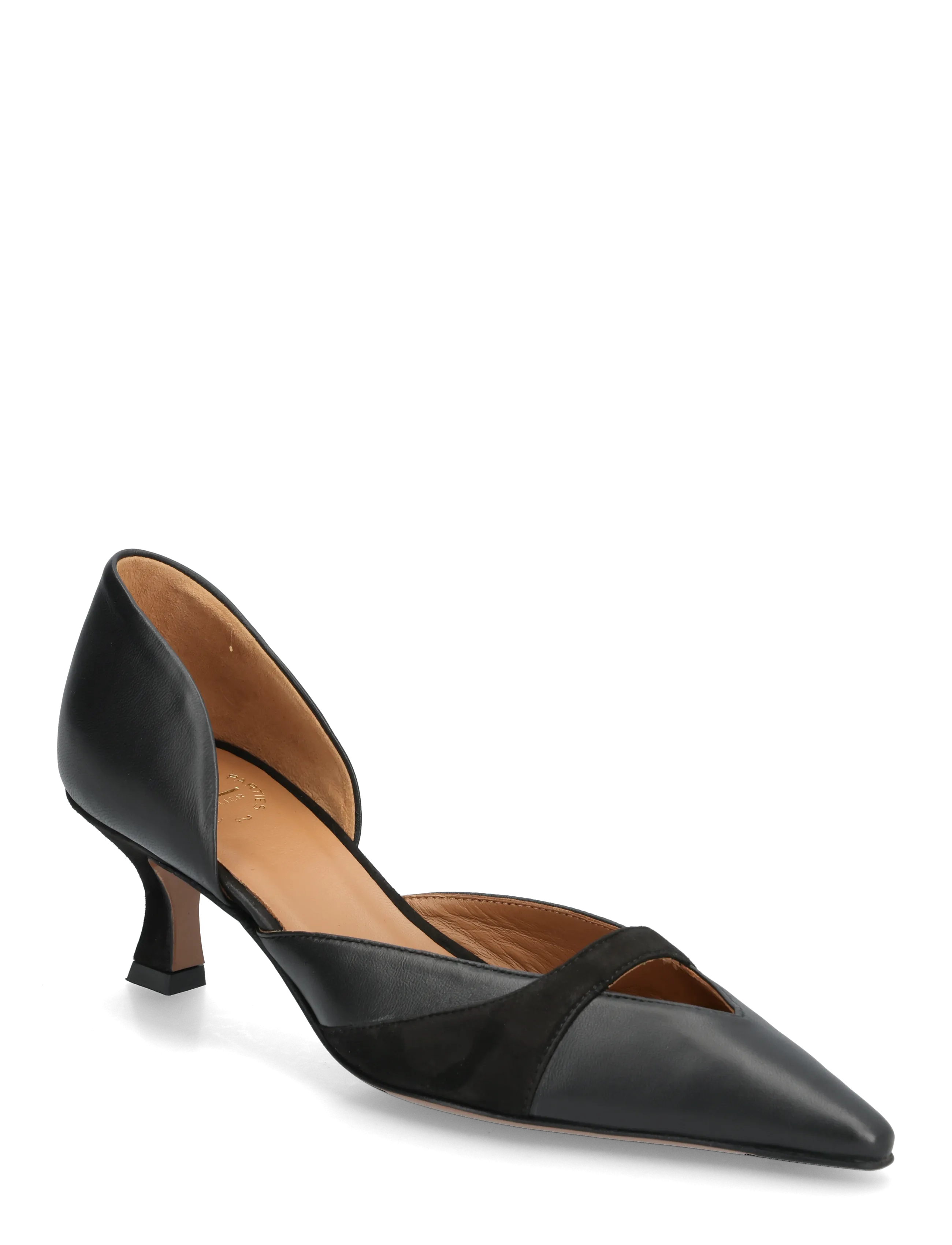 Gerola Black Nappa/Camoscio - BLACK