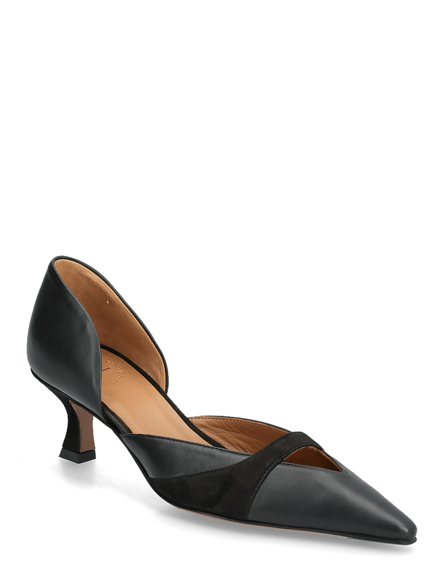 ATP Atelier - Gerola Black Nappa/Camoscio - hauts talons - black - 0