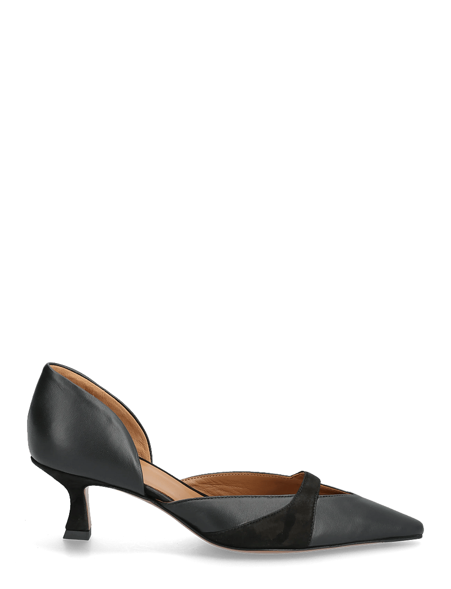 ATP Atelier - Gerola Black Nappa/Camoscio - hauts talons - black - 1