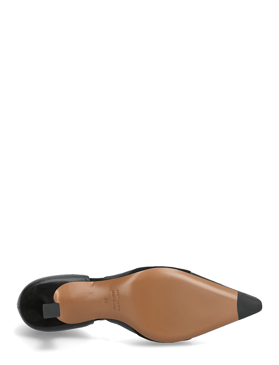 ATP Atelier - Gerola Black Nappa/Camoscio - hauts talons - black - 4