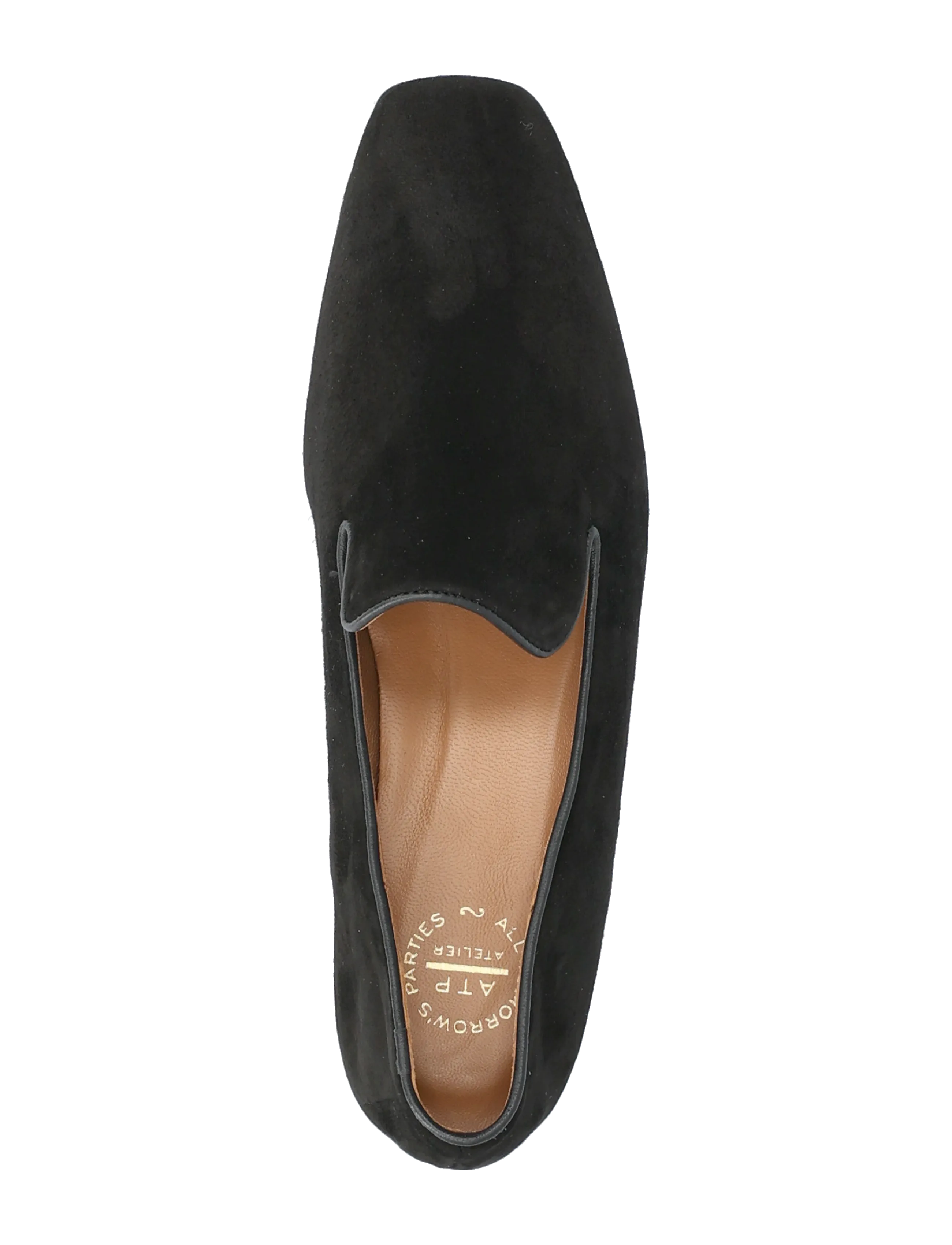 ATP Atelier - Dervio Black Camoscio - moetrendid - black - 4