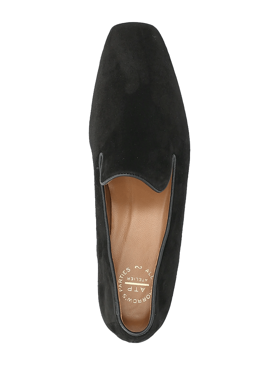 ATP Atelier - Dervio Black Camoscio - moetrendid - black - 4
