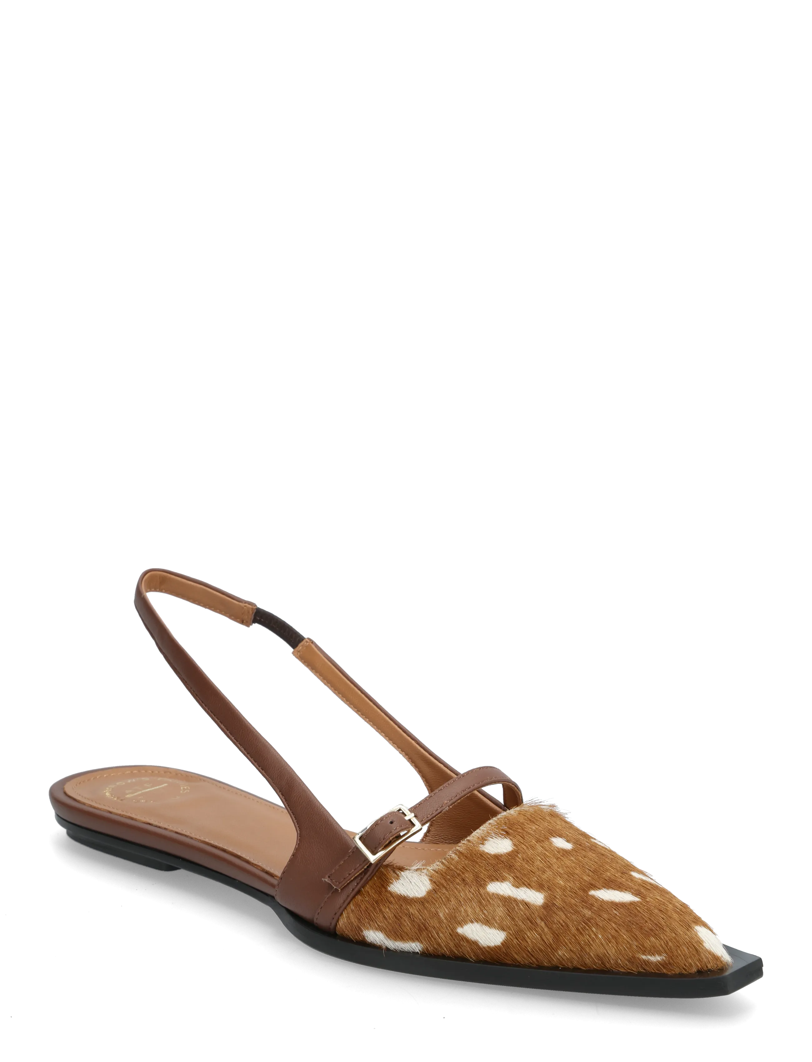ATP ATELIER Cortina Cannella Printed Cerbiatto Pony/Nappa Braun - 40 - Damen