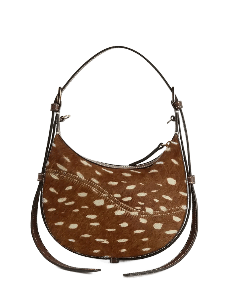 ATP Atelier - Silea Cannella Printed Cerbiatto Pony/Vacchetta - erilised sündmused - cannella - 0