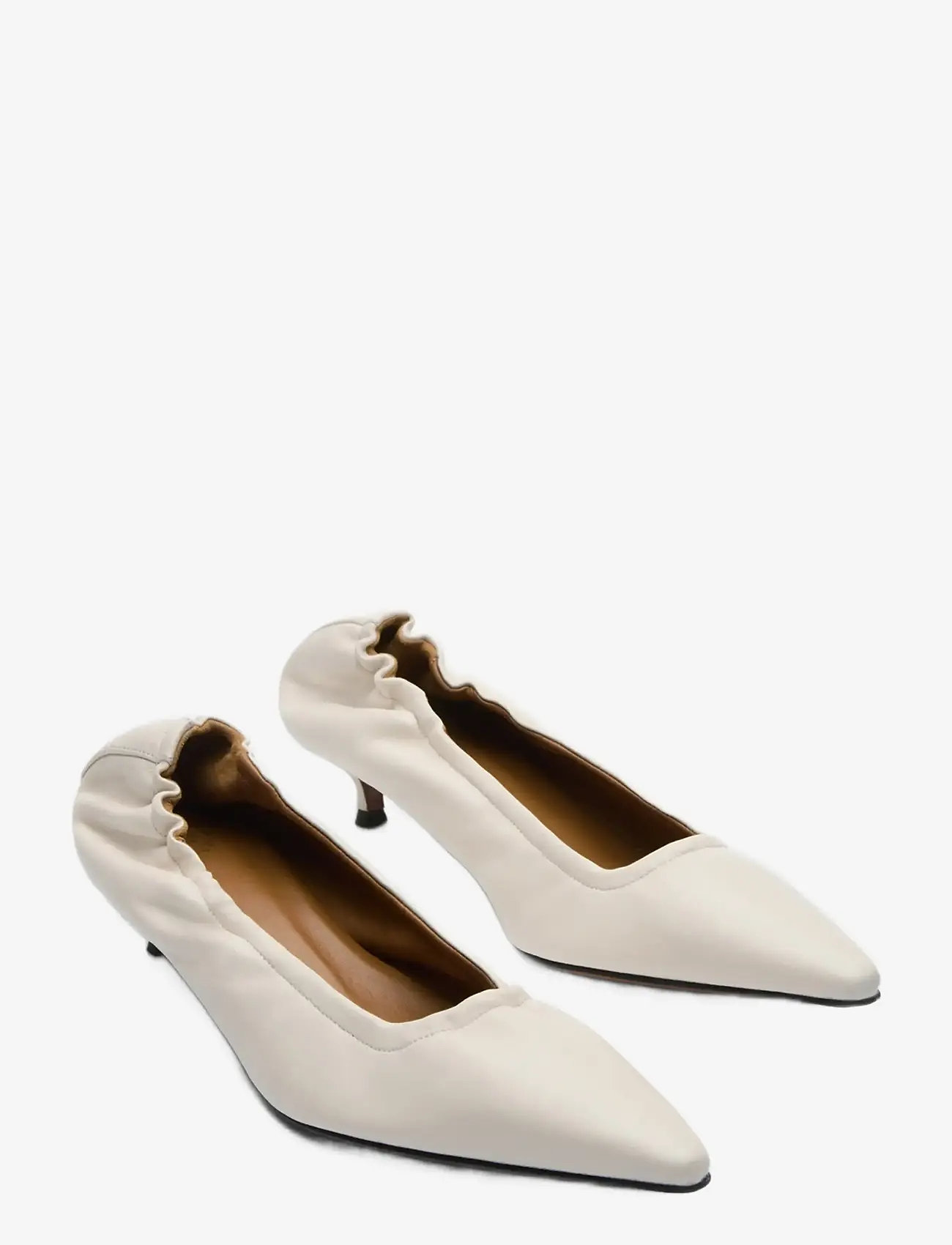 ATP Atelier - Valfurva Linen Shiny Nappa - pumps - linen - 2