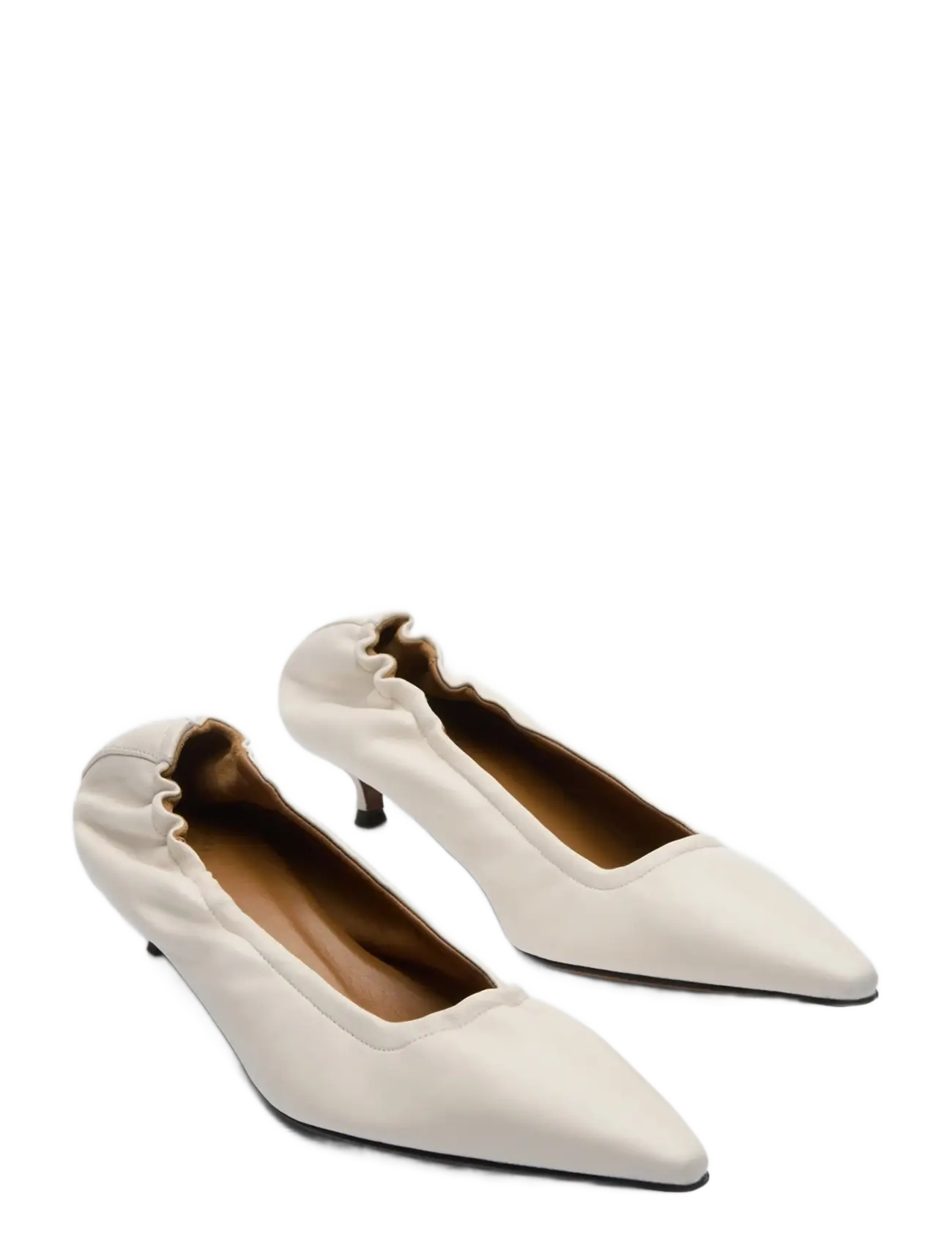 ATP Atelier - Valfurva Linen Shiny Nappa - pumps - linen - 2
