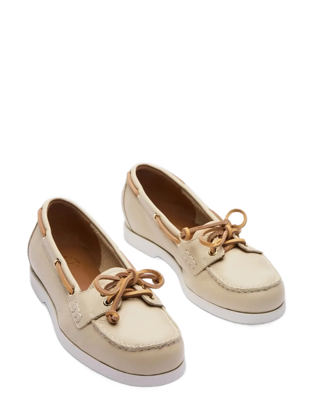 ATP Atelier - Nesso Mandorla Grained Calf - purjekingad - mandorla - 2