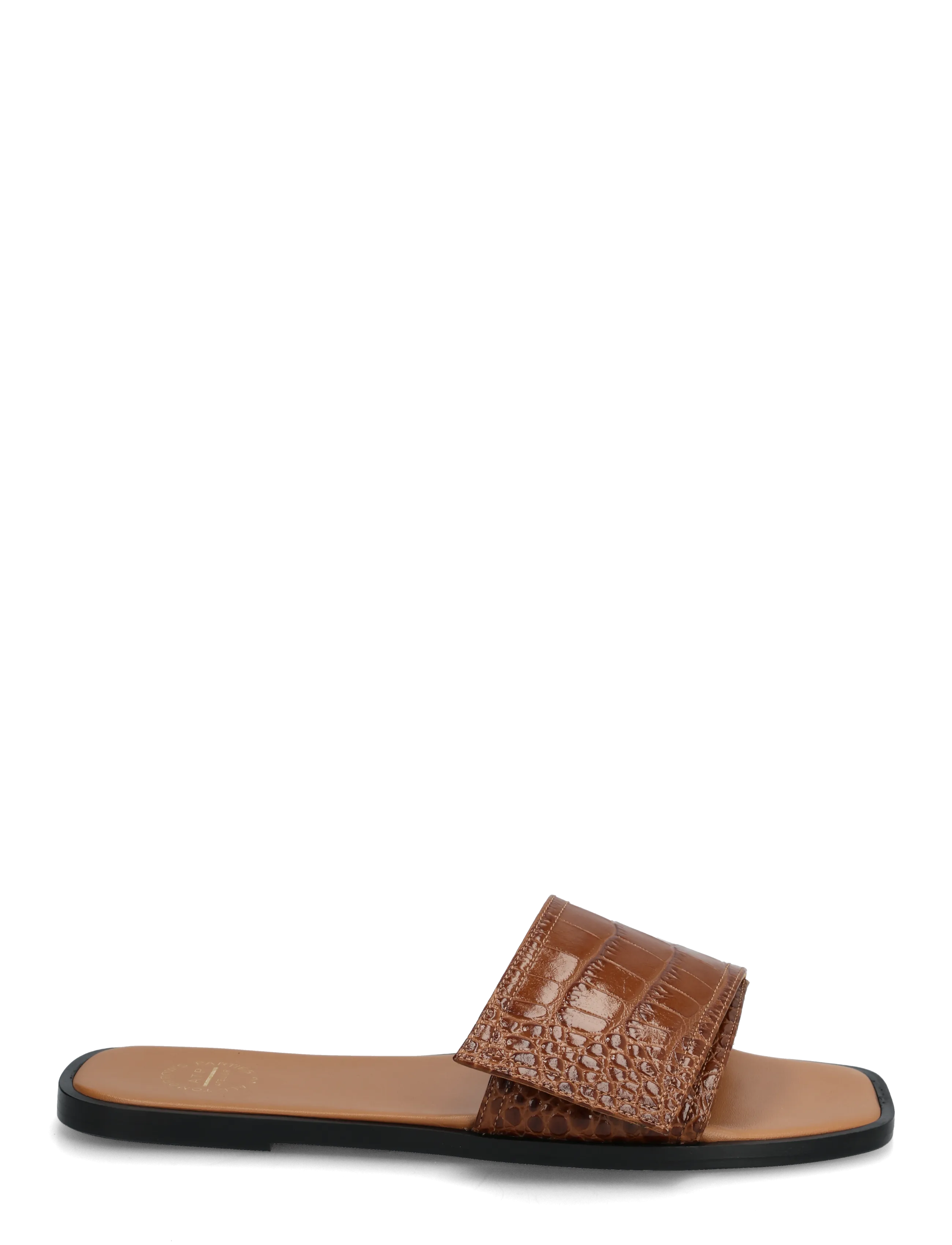 ATP Atelier - Tirano Cannella Printed Croco - kontsata muula-stiilid jalanõud - cannella - 1